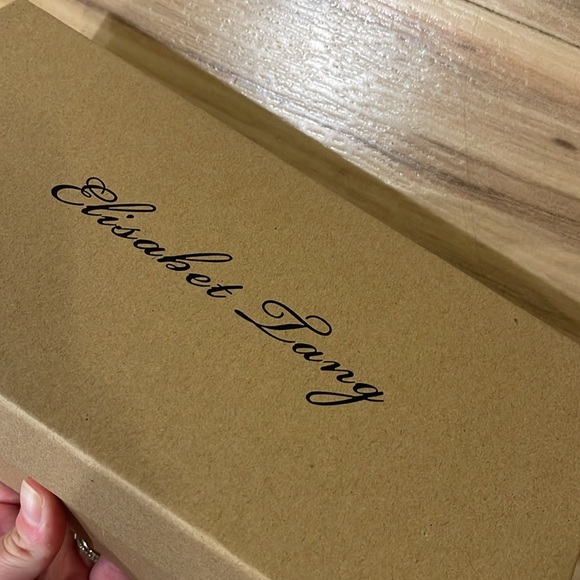 NWT Elisabet Tang Lace Up Heels never worn - Picture 2 of 3